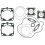 Pro-Formance Top End Engine Gasket Set WINDEROSA /09341572/