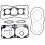 Pro-Formance Top End Engine Gasket Set WINDEROSA /09342613/