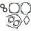 Complete Engine Gasket Set WINDEROSA /G1071/