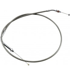 Cable Armor Coat en acero inoxidable para acelerador/retorno en modelos cruiser