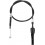 Cable de embrague de vinilo negro MOTION PRO /06520375/