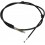 Cable de freno de vinilo negro MOTION PRO /06530031/