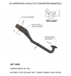 Catalytic Converter LEO VINCE /18120514/