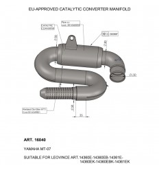 Catalytic Converter LEO VINCE /18120515/