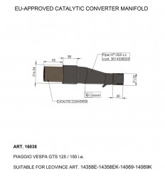 Catalytic Converter LEO VINCE /18120516/