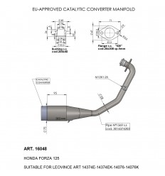 Catalytic Converter LEO VINCE /18120544/