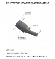 Catalytic Converter LEO VINCE /18120545/