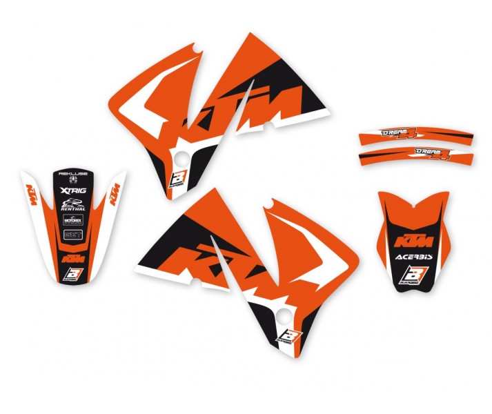 Dream 4 Graphics Kit Blackbird Racing /43025710/