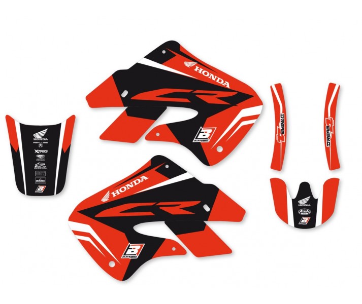 Graphics kit with seat cover Blackbird Racing /43025760/