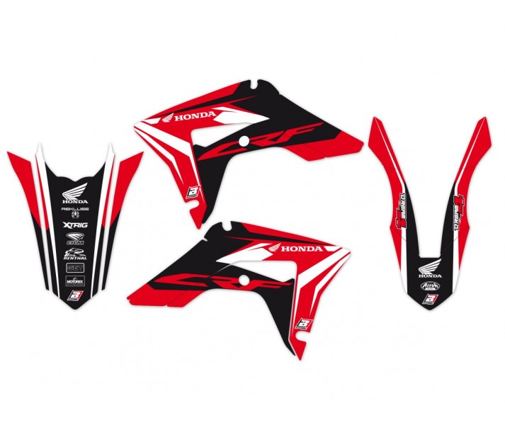 Graphics kit with seat cover Blackbird Racing /43025766/