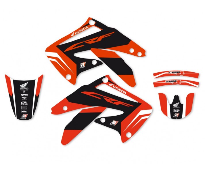 Graphics kit with seat cover Blackbird Racing /43025767/