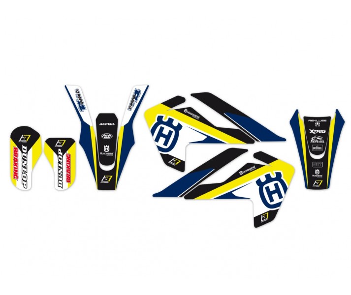 Graphics kit with seat cover Blackbird Racing /43025771/