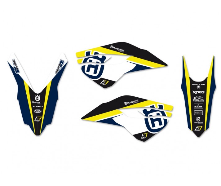 Graphics kit with seat cover Blackbird Racing /43025773/