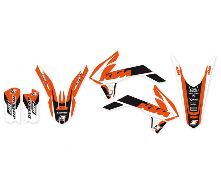 Graphics kit with seat cover Blackbird Racing /43025790/