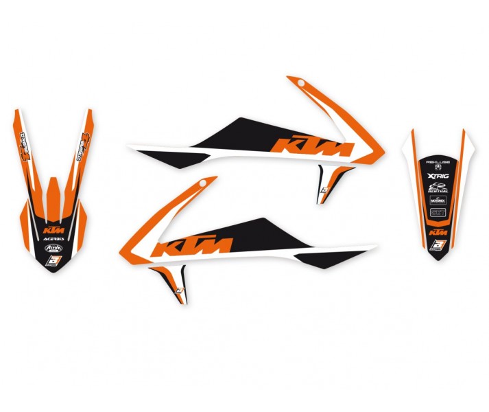 Graphics kit with seat cover Blackbird Racing /43025792/