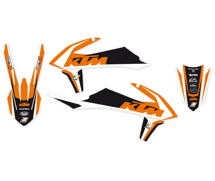 Graphics kit with seat cover Blackbird Racing /43025793/