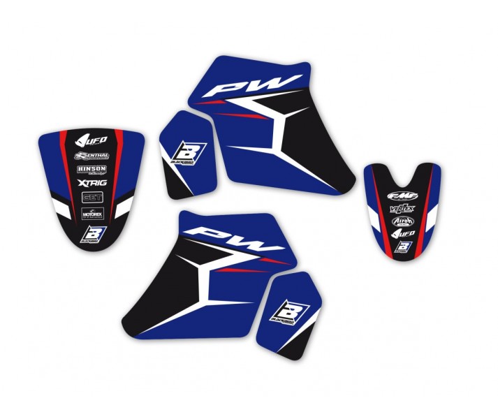 Graphics kit with seat cover Blackbird Racing /43025794/