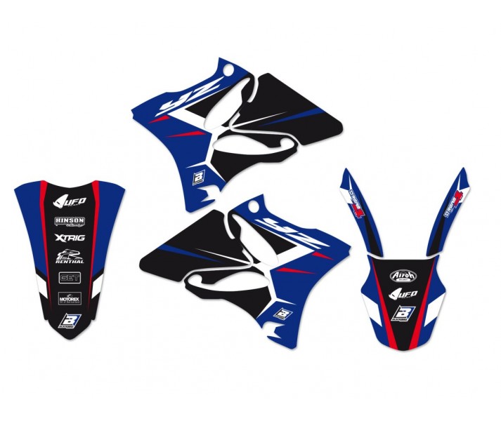 Graphics kit with seat cover Blackbird Racing /43025797/