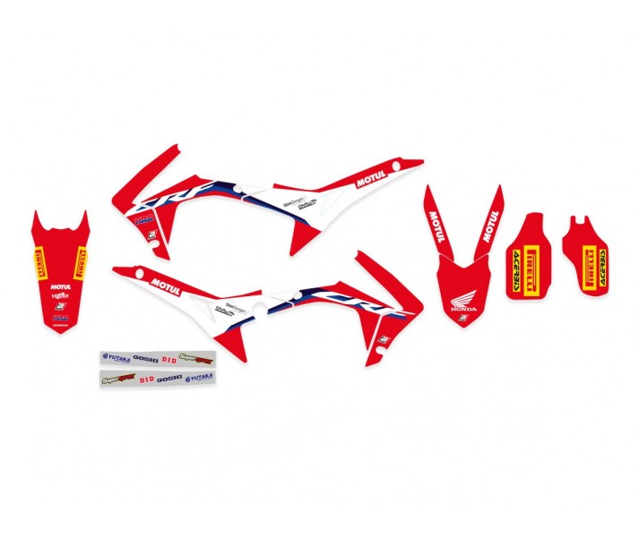 Kits de gráficos con fundas de asiento Replica Team Blackbird Racing /43025897/