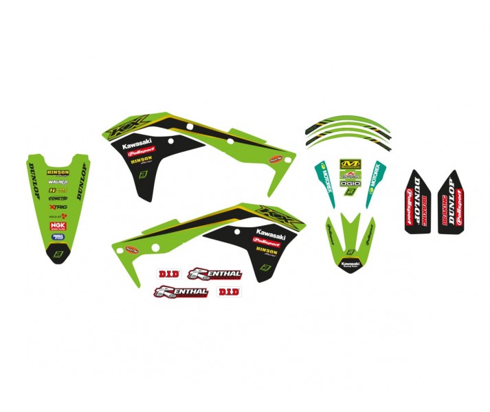 Blackbird Racing Replica Team Kawasaki 2020 Graphics Kit Blackbird Racing /43026