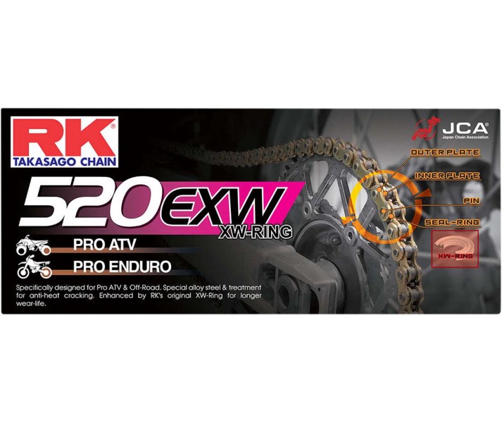 Cadena 520 EXW RK /RK520EXW100/