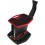 Caballete plegable de circuito Polisport en rojo/negro con logo Polisport POLISP