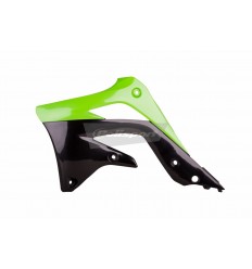 Cubiertas de radiador en plástico de recambio para Kawasaki POLISPORT PLASTICS /