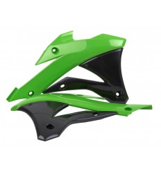 Cubiertas de radiador en plástico de recambio para Kawasaki POLISPORT PLASTICS /