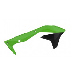 Cubiertas de radiador en plástico de recambio para Kawasaki POLISPORT PLASTICS /