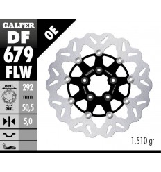 Brake Rotor Floating Flame GALFER SYSTEMS /17104211/