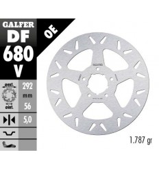 Brake Rotor Fixed Round GALFER SYSTEMS /17104212/