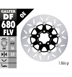 Brake Rotor Floating Round GALFER SYSTEMS /17104213/