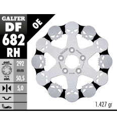 Skull Brake Rotor GALFER SYSTEMS /17104219/