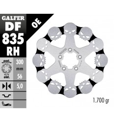 Skull Brake Rotor GALFER SYSTEMS /17104232/