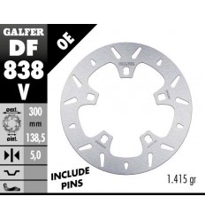 Skull Brake Rotor GALFER SYSTEMS /17104238/