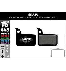 G1053 Standard Brake Pads GALFER SYSTEMS /17200761/