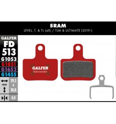 G1851 Advanced Brake Pads GALFER SYSTEMS /17200777/