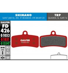 G1851 Advanced Brake Pads GALFER SYSTEMS /17200778/