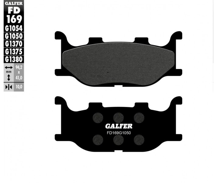 Pastillas de freno orgánica GALFER SYSTEMS /17200706/