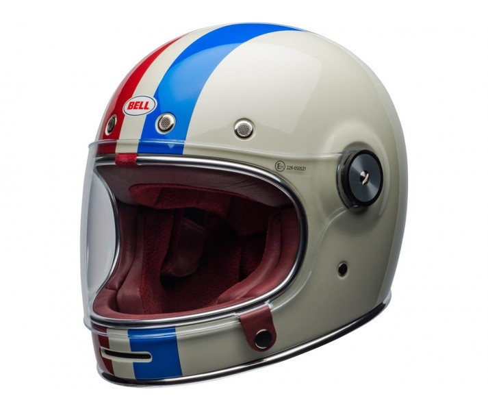 Casco Bell Bullitt Command Blanco Rojo Azul |800002830268|