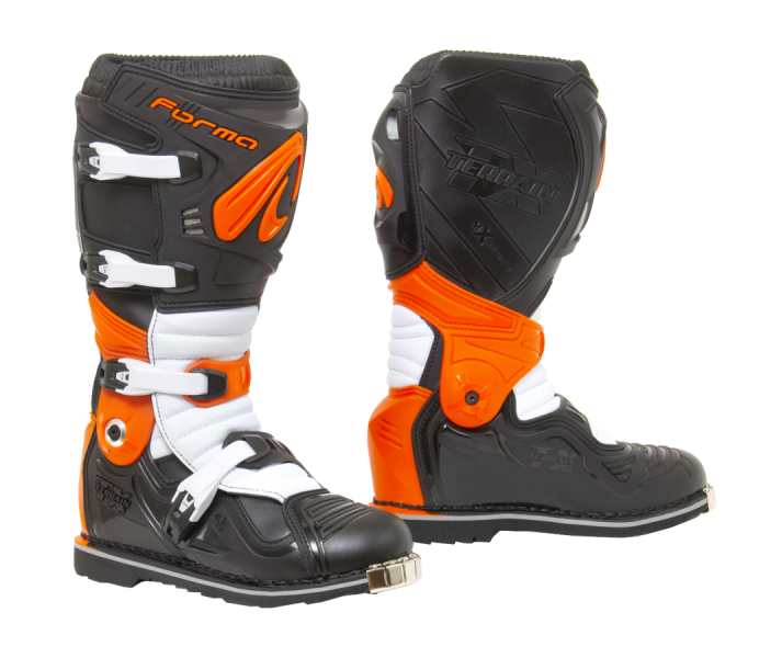 Botas Forma Terrain Evolution Tx Negro Naranja Blanco |3100012739|