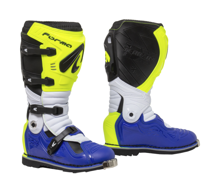 Botas Forma Terrain Evolution Tx Amarillo Fluor Blanco Azul |3100012639|