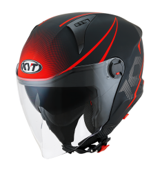 Casco Kyt D-City Colorful Rojo Mate |1021200403|