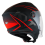 Casco Kyt D-City Colorful Rojo Mate |1021200403|