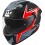 Casco Kyt Nf-R Mindset Antracita Rojo Mate |1020630403|