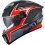 Casco Kyt Nf-R Mindset Antracita Rojo Mate |1020630403|