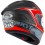 Casco Kyt Nf-R Mindset Antracita Rojo Mate |1020630403|