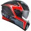 Casco Kyt Nf-R Mindset Antracita Rojo Mate |1020630403|