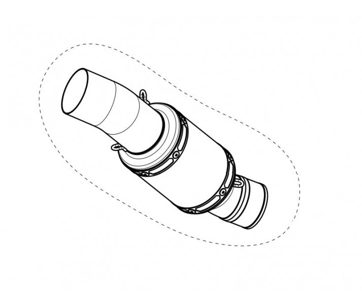 Track Day Link Pipe AKRAPOVIC /18120547/