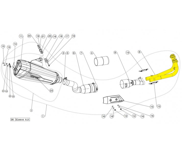 Headpipes and Collectors AKRAPOVIC /18601693/